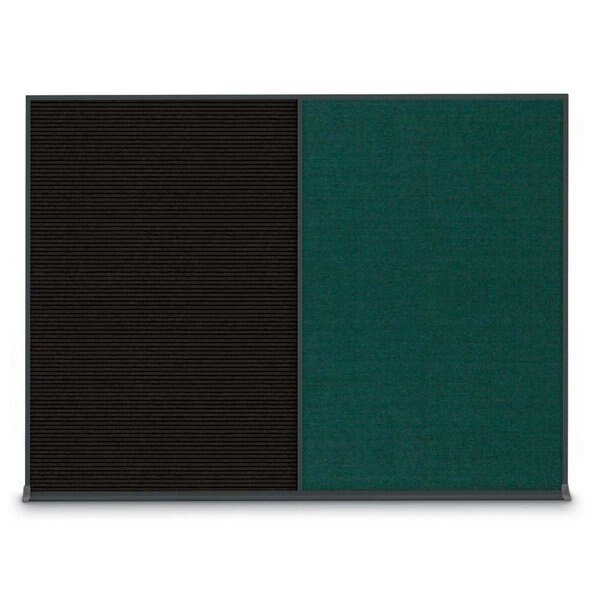 Double Door Radius Plus Corkboard, 48